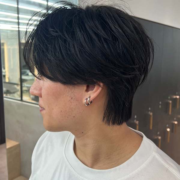 【爽太指名限定】曲がる縮毛矯正/毛流れセンターパート|Lond ciel 横浜