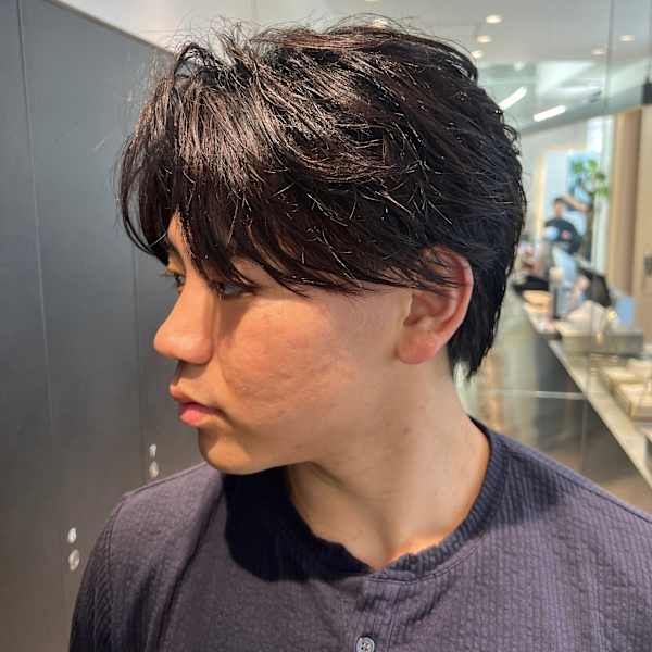 【爽太指名限定】センターパート/毛流れフェザーパーマ|Lond ciel 横浜