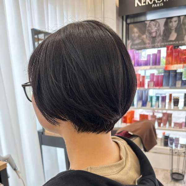 ☆似合わせカット☆骨格に合わせた丸みのあるハンサムショート