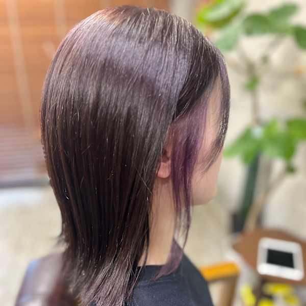 イヤリングカラー🌈ラベンダー