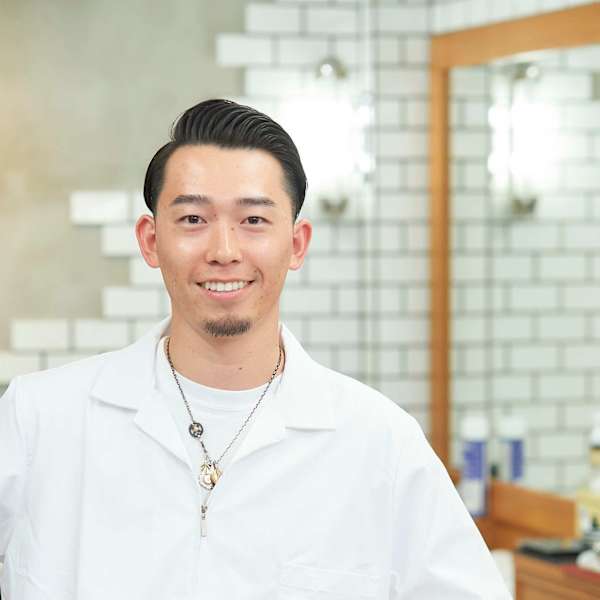 BARBERSHOP NOR2nd【バーバーショップ ノアセカンド】のスタッフ紹介。菊池 雄介
