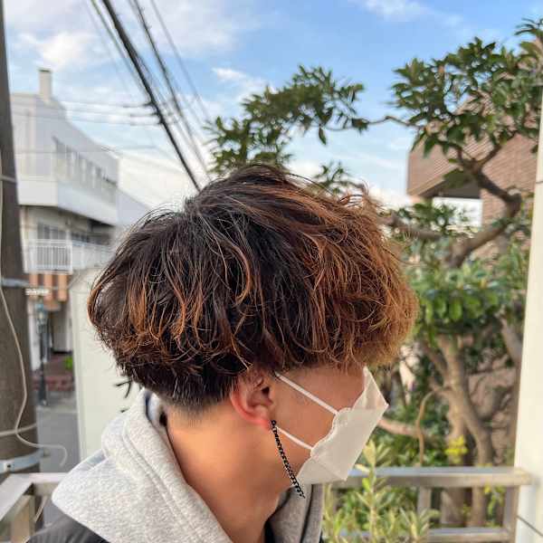 【シャドウパーマ】|LUCK由比ヶ浜
