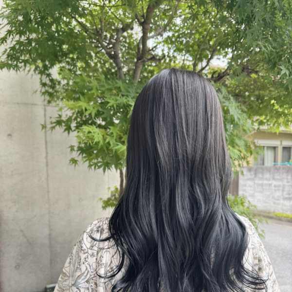 地毛風ネイビーブルーが旬！