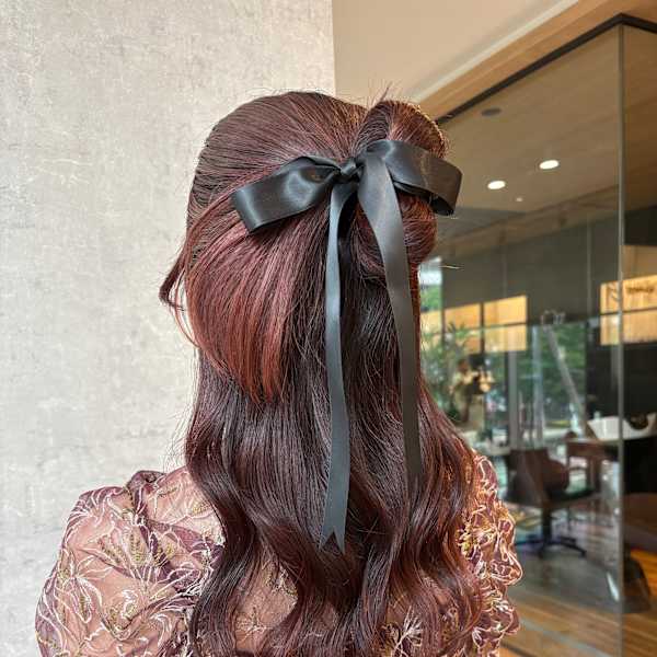 お呼ばれアレンジ