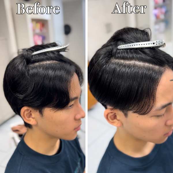 横浜”曲がる縮毛矯正ニュアンスメンズ縮毛矯正