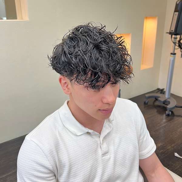 福山市/chartreuse/好印象!ビジネスニュアンパーマ|Chart Reuse シャルトルーズ