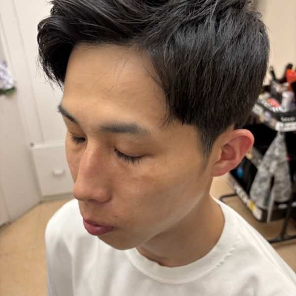 フォワード×ローフェード|ヘアサロン大野 iki 堂島店