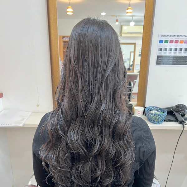 【デジタルパーマ】コテ巻き風／韓国風パーマ