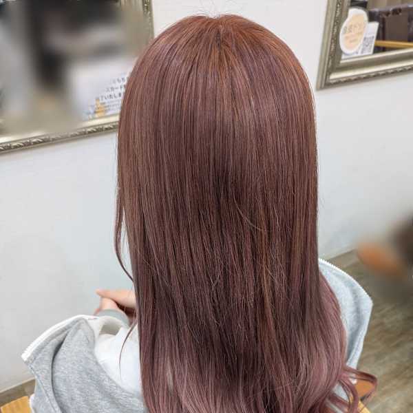 ピンクベージュ♪