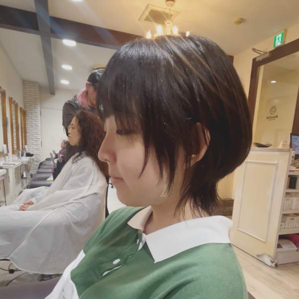 大人かわいい「ウルフショート」