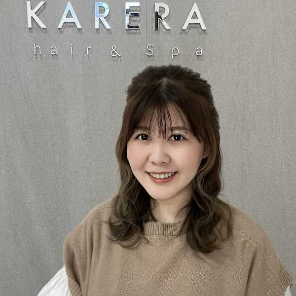 KARERA hair&spa東川口【カレラ ヘアアンドスパ ヒガシカワグチ】のスタッフ紹介。ゆきえ
