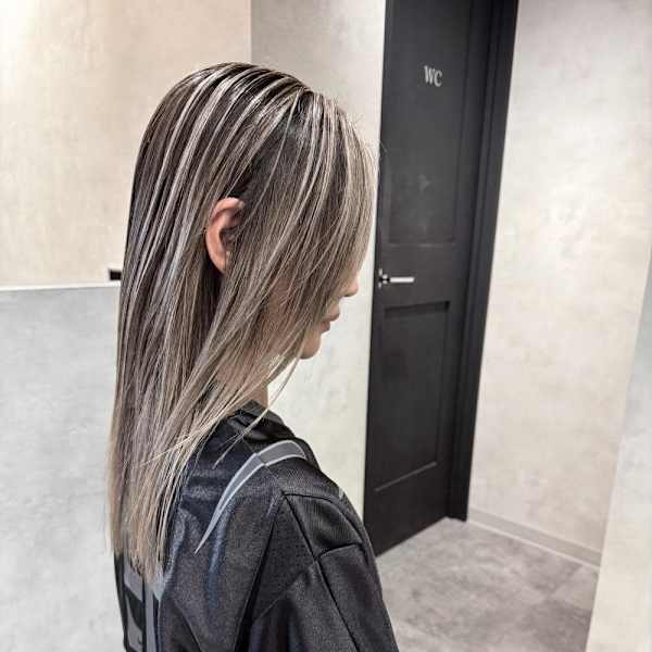 ★顔周り&襟足が暗くならないバレイヤージュ★