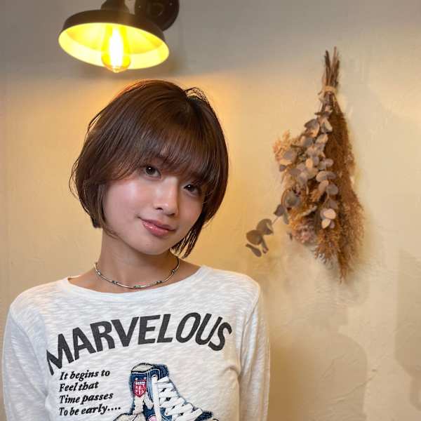 ニュアンスショートボブ|ao.tokyo 二子玉川美容室