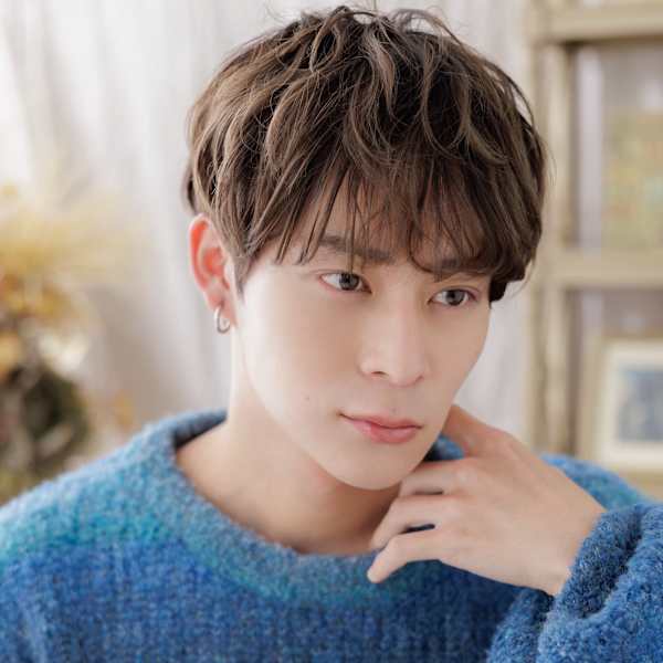 ニュアンスデザインくせ毛風フェザーショート サーフカール|COVER HAIR bliss【カバーヘア ブリス】上尾/上尾西口店