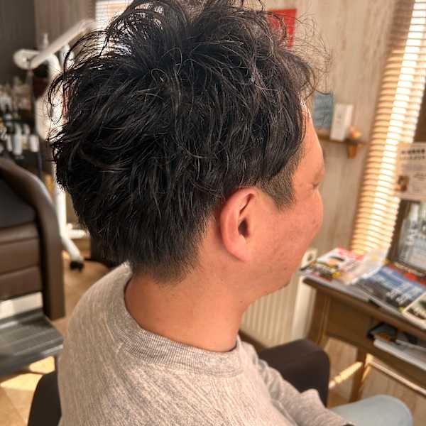 エアリーなメンズ大人ウェーブ