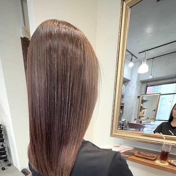 大人の縮毛矯正