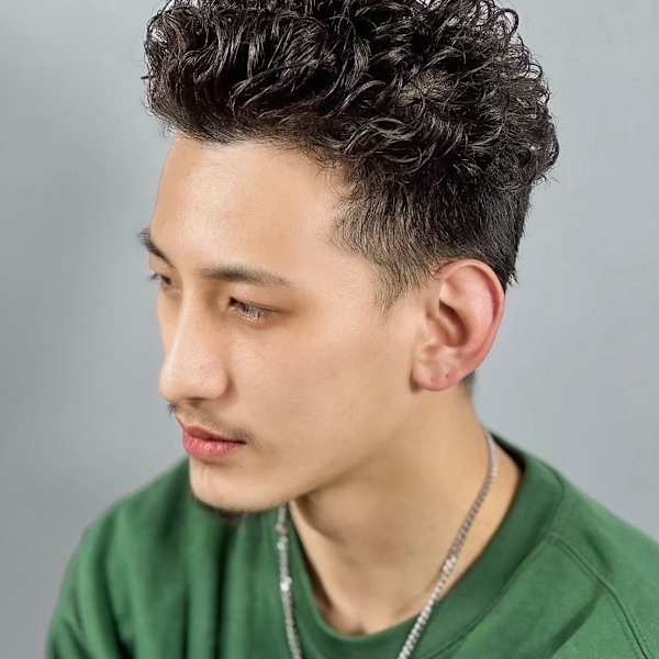 宮城リョータ風パーマ