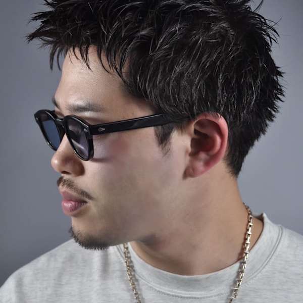 スパイキーショート×パーマ