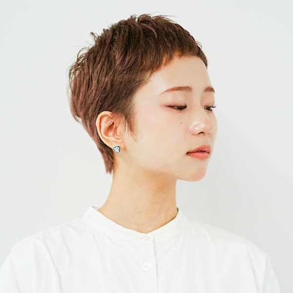 前下がりショート・ボブ/絶壁解消/前髪あり/40代/30代