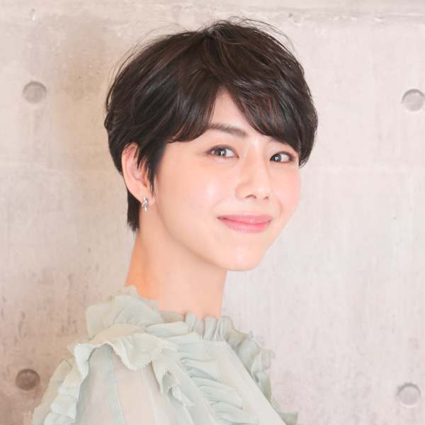 前下がりショート・ボブ/絶壁解消/前髪あり/40代/30代