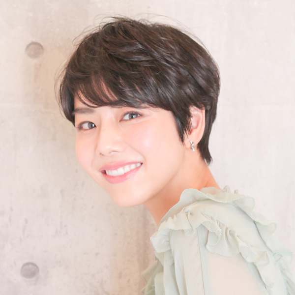 前下がりショート・ボブ/絶壁解消/前髪あり/40代/30代