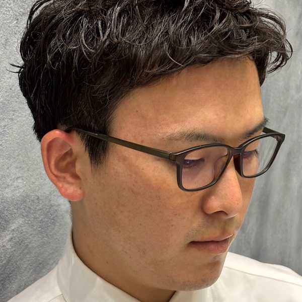 ゆるめパーマ 清潔感◎ セットしやすさ◎