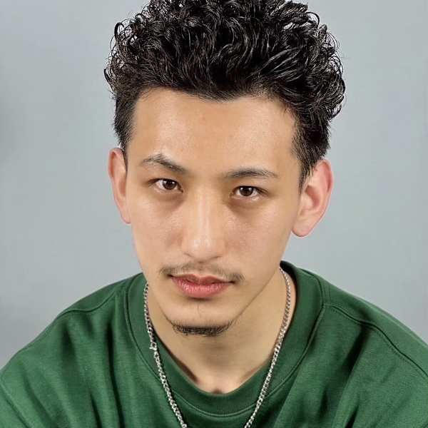 宮城リョータ風パーマ