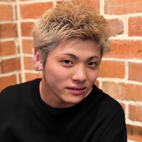 ハイトーンスパイキーショート