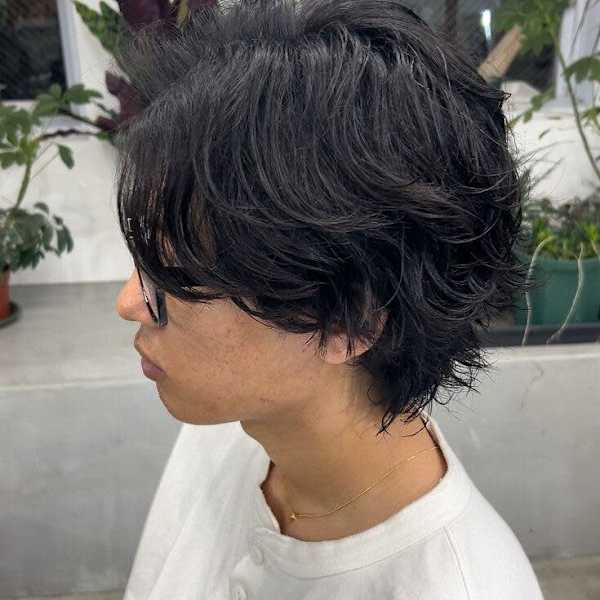 ナチュラルグランジ風パーマ