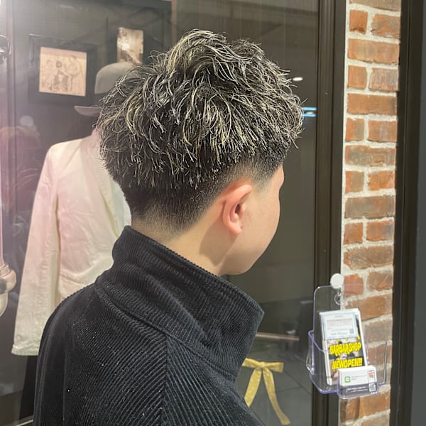 フェード×金メッシュ