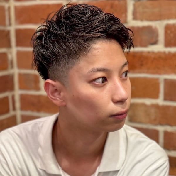 前あげショートスタイル