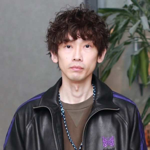 マッシュ ニュアンスパーマ 前髪あり ブラウン 無造作ヘア