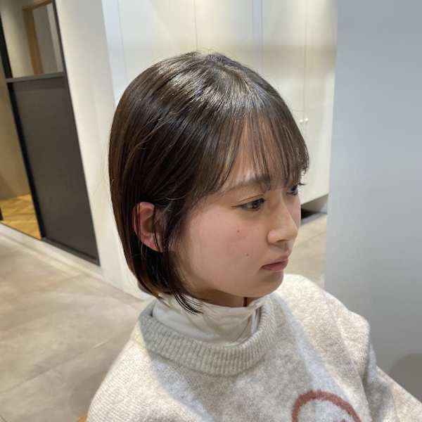 ♪丸みボブ♪|半個室型美容室 Sourire 西新店