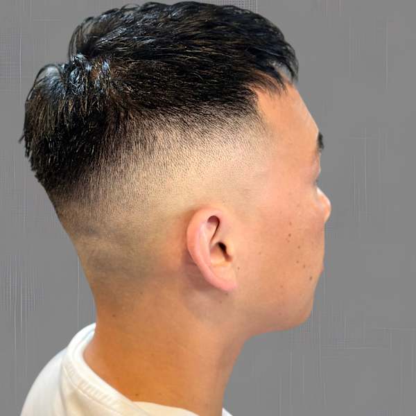 スキンフェード × 王道ショート　清潔感MAXな男前スタイル