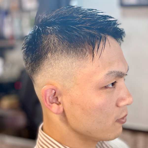 【ナチュラル束感 × フェード】品良くキマる爽やかショ➖ト