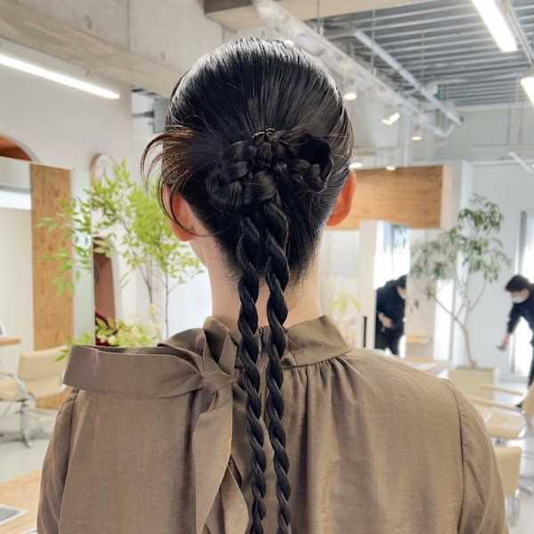 【hinari】カチモリ/カチモリ編みおろし/編みおろし