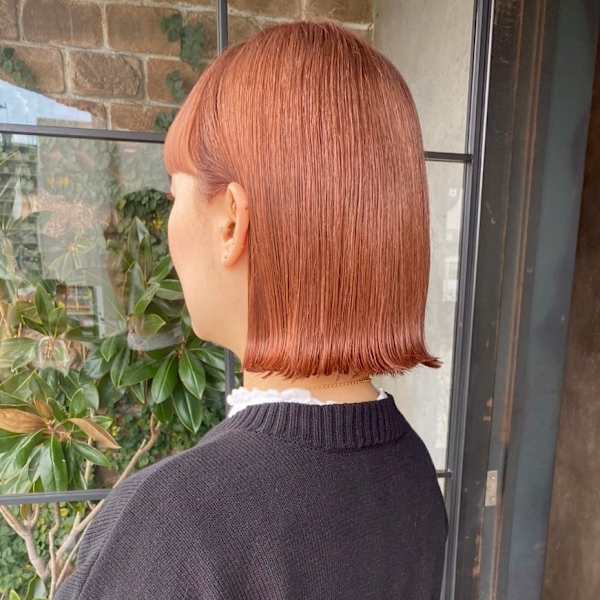 ボブ/アプリコットオレンジ