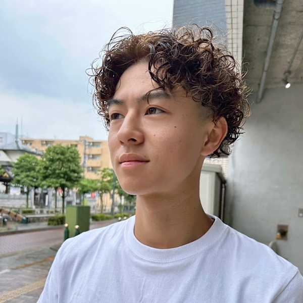 メンズパーマカーリー|in.