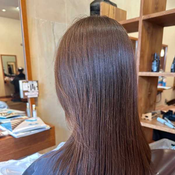 20代/30代/艶髪ロング/マロンベージュ|B-WORLD