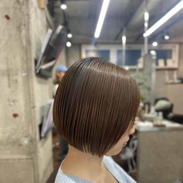 髪質改善✕ショートボブ
