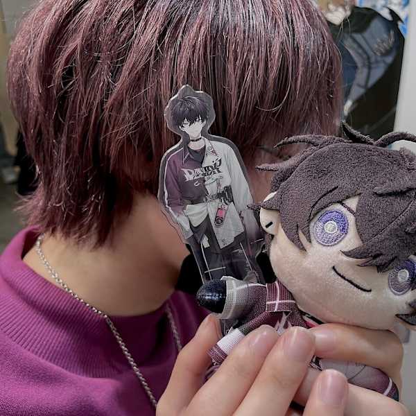 にじさんじ 佐伯イッテツ ケアブリーチ パープルブラウン グ