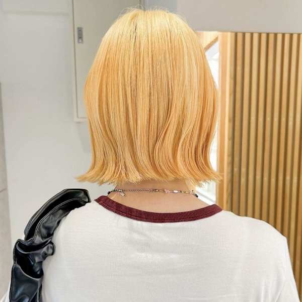 【hinari】ブリーチ/ハイトーン/ボブ/ブロンド