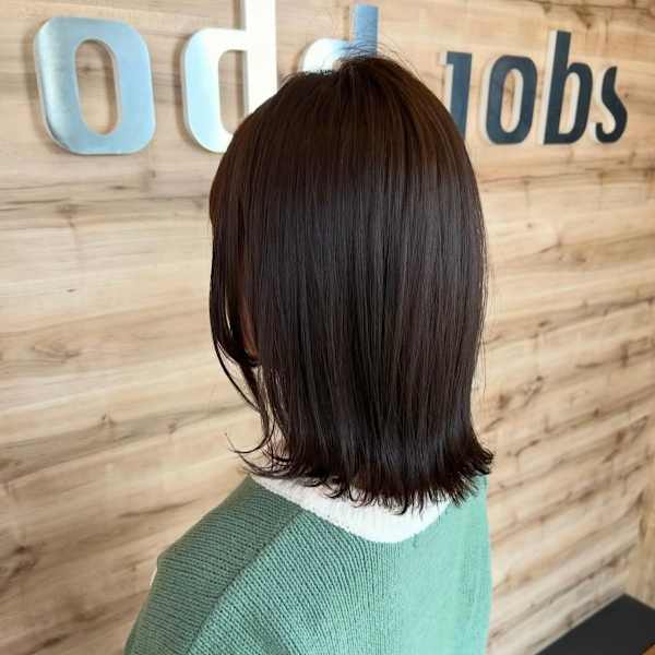 お手入れ簡単♪外ハネボブ