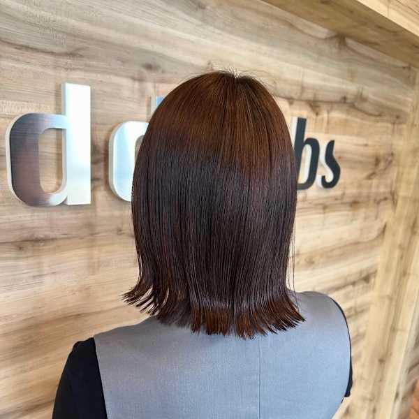 艶感ブラウンカラー