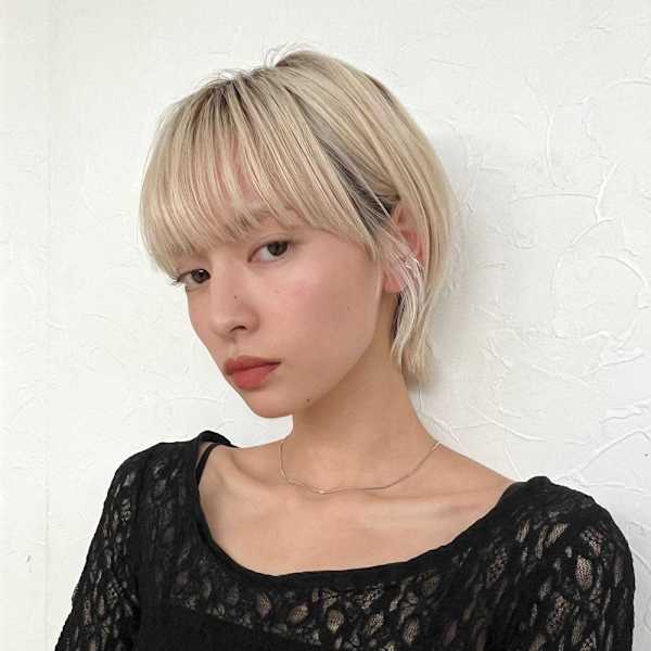 ハイトーンショートヘア