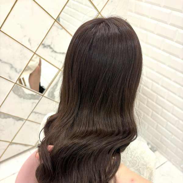 ブリーチあり透明感ブラウン*まゆ