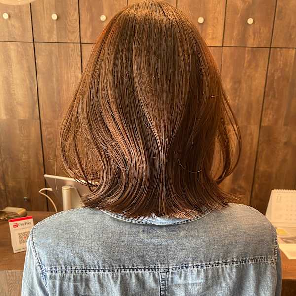 くせ毛活かしくびれボブ|Toruve 横川