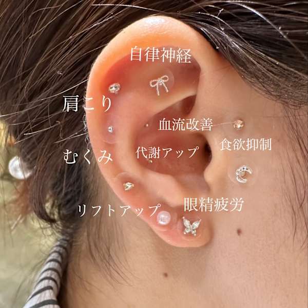 耳ツボジュエリー♪