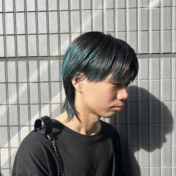 メンズカラー/エメラルドグリーン/エンドウ