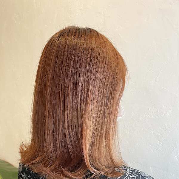 カッパーオレンジ×ミディアム(オーガニックHカラー)